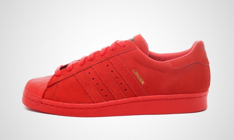 adidas superstar rouge daim